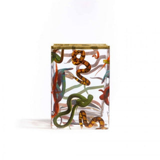 Seletti Toiletpaper Glass Vases Snakes vase h. 14 cm. - Buy now on ShopDecor - Discover the best products by TOILETPAPER HOME design