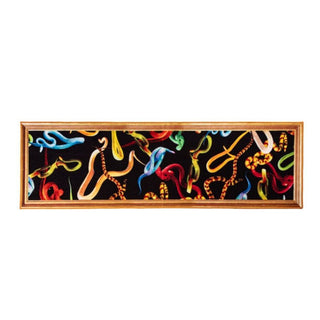 Seletti Toiletpaper Mat Snakes 200x60 cm - 78.75x23.63 inch - Buy now on ShopDecor - Discover the best products by TOILETPAPER HOME design