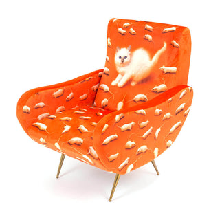Seletti Toiletpaper armchair - Buy now on ShopDecor - Discover the best products by TOILETPAPER HOME design
