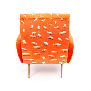 Seletti Toiletpaper Armchair Kitten - Buy now on ShopDecor - Discover the best products by TOILETPAPER HOME design