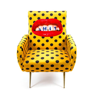 Seletti Toiletpaper armchair Shit - Buy now on ShopDecor - Discover the best products by TOILETPAPER HOME design
