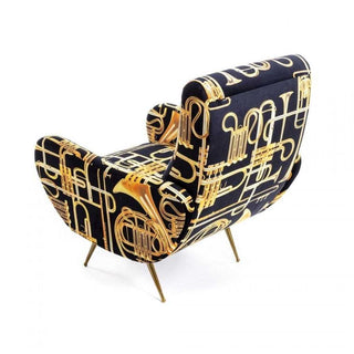 Seletti Toiletpaper Armchair Trumpets - Buy now on ShopDecor - Discover the best products by TOILETPAPER HOME design