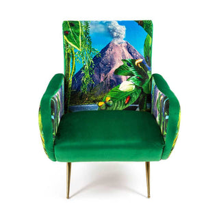 Seletti Toiletpaper Armchair Volcano - Buy now on ShopDecor - Discover the best products by TOILETPAPER HOME design