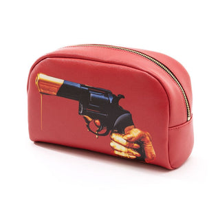 Seletti Toiletpaper Beauty Case Revolver - Buy now on ShopDecor - Discover the best products by TOILETPAPER HOME design