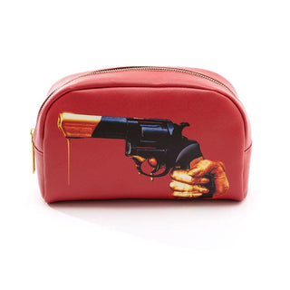 Seletti Toiletpaper Beauty Case Revolver - Buy now on ShopDecor - Discover the best products by TOILETPAPER HOME design