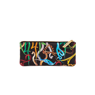 Seletti Toiletpaper pencil case Snakes Black - Buy now on ShopDecor - Discover the best products by TOILETPAPER HOME design