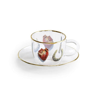 Seletti Toiletpaper coffee cup I Love You - Buy now on ShopDecor - Discover the best products by TOILETPAPER HOME design