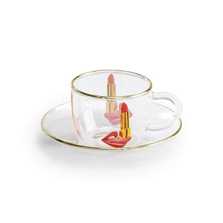Seletti Toiletpaper coffee cup Tongue - Buy now on ShopDecor - Discover the best products by TOILETPAPER HOME design