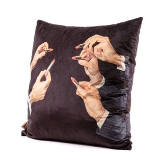 Seletti Toiletpaper maxi cushion for backrest 70x70 cm - 27.56x27.56 in - Buy now on ShopDecor - Discover the best products by TOILETPAPER HOME design