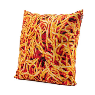 Seletti Toiletpaper maxi cushion for backrest 70x70 cm - 27.56x27.56 in - Buy now on ShopDecor - Discover the best products by TOILETPAPER HOME design