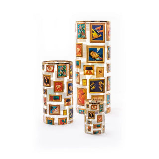 Seletti Toiletpaper cylindrical glass vase - Buy now on ShopDecor - Discover the best products by TOILETPAPER HOME design