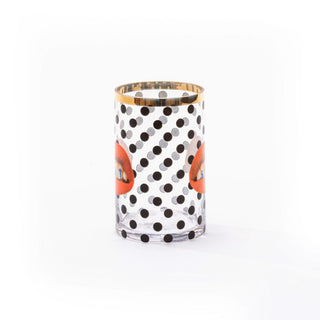 Seletti Toiletpaper cylindrical glass vase - Buy now on ShopDecor - Discover the best products by TOILETPAPER HOME design
