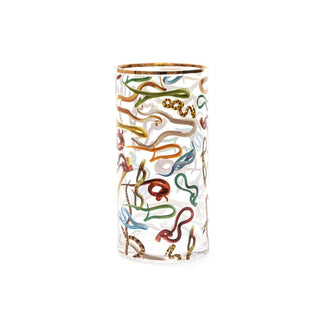 Seletti Toiletpaper Cylindrical Vases Snakes vase h. 30 cm. - Buy now on ShopDecor - Discover the best products by TOILETPAPER HOME design