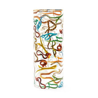 Seletti Toiletpaper Cylindrical Vases Snakes vase h. 50 cm. - Buy now on ShopDecor - Discover the best products by TOILETPAPER HOME design