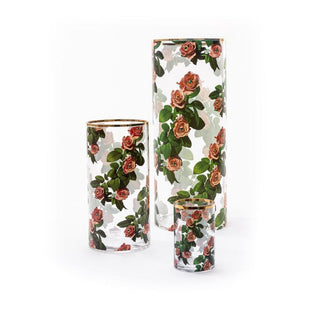 Seletti Toiletpaper Cylindrical Vases Roses vase h. 14 cm. - Buy now on ShopDecor - Discover the best products by TOILETPAPER HOME design