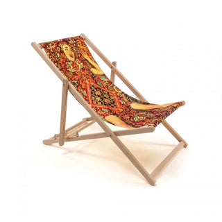 Seletti Toiletpaper Deck Chair Lady On Carpet - Buy now on ShopDecor - Discover the best products by TOILETPAPER HOME design