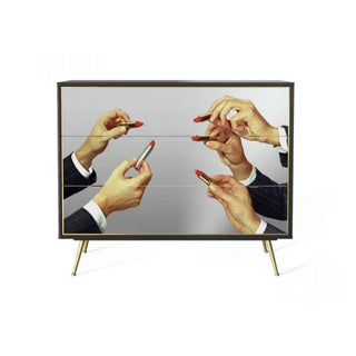 Seletti Toiletpaper furniture chest with drawers - Buy now on ShopDecor - Discover the best products by TOILETPAPER HOME design