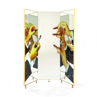 Seletti Toiletpaper Furniture Lipsticks folding screen - Buy now on ShopDecor - Discover the best products by TOILETPAPER HOME design