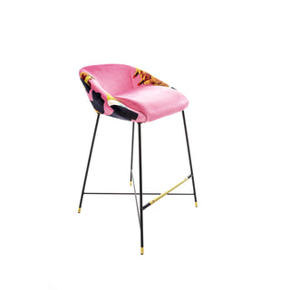 Seletti Toiletpaper High Stool Pink Lipsticks - Buy now on ShopDecor - Discover the best products by TOILETPAPER HOME design