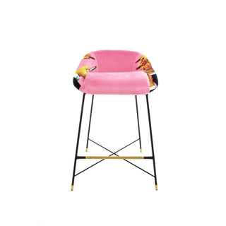 Seletti Toiletpaper High Stool Pink Lipsticks - Buy now on ShopDecor - Discover the best products by TOILETPAPER HOME design