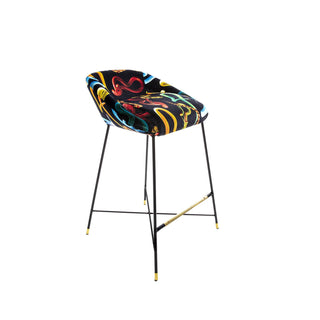 Seletti Toiletpaper High Stool Snakes - Buy now on ShopDecor - Discover the best products by TOILETPAPER HOME design