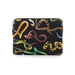 Seletti Toiletpaper laptop bag Snakes Black - Buy now on ShopDecor - Discover the best products by TOILETPAPER HOME design