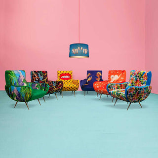 Seletti Toiletpaper Armchair Trumpets - Buy now on ShopDecor - Discover the best products by TOILETPAPER HOME design