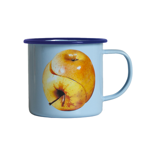 Seletti Toiletpaper enamel mug Apple - Buy now on ShopDecor - Discover the best products by TOILETPAPER HOME design