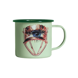 Seletti Toiletpaper enamel mug Eye - Buy now on ShopDecor - Discover the best products by TOILETPAPER HOME design