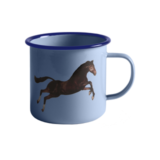 Seletti Toiletpaper enamel mug Horse - Buy now on ShopDecor - Discover the best products by TOILETPAPER HOME design