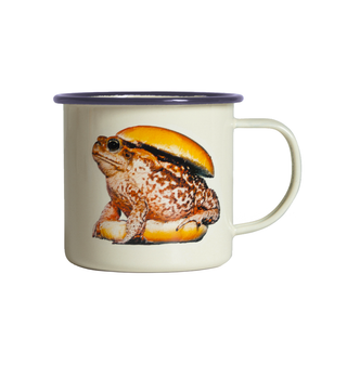 Seletti Toiletpaper enamel mug Toad - Buy now on ShopDecor - Discover the best products by TOILETPAPER HOME design