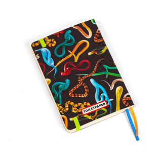 Seletti Toiletpaper Notebook Medium Snakes - Buy now on ShopDecor - Discover the best products by TOILETPAPER HOME design