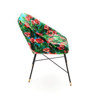 Seletti Toiletpaper Padded Chair Roses - Buy now on ShopDecor - Discover the best products by TOILETPAPER HOME design