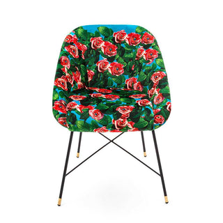 Seletti Toiletpaper Padded Chair Roses - Buy now on ShopDecor - Discover the best products by TOILETPAPER HOME design