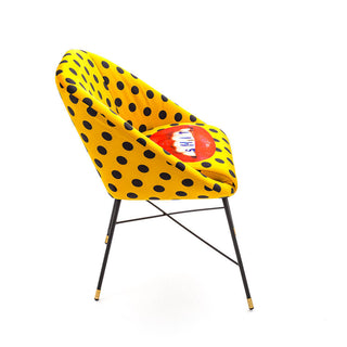 Seletti Toiletpaper Padded Chair Shit - Buy now on ShopDecor - Discover the best products by TOILETPAPER HOME design