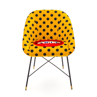 Seletti Toiletpaper Padded Chair Shit - Buy now on ShopDecor - Discover the best products by TOILETPAPER HOME design