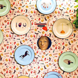 Seletti Toiletpaper dinner plate bird - Buy now on ShopDecor - Discover the best products by TOILETPAPER HOME design