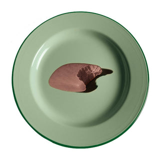 Seletti Toiletpaper enamel dinner plate Soap - Buy now on ShopDecor - Discover the best products by TOILETPAPER HOME design