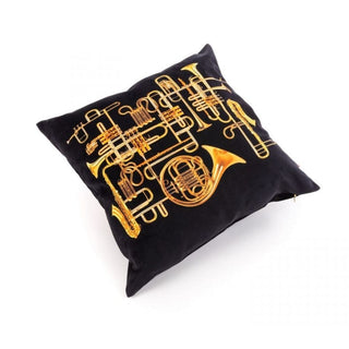 Seletti Toiletpaper Pillow Trumpets - Buy now on ShopDecor - Discover the best products by TOILETPAPER HOME design