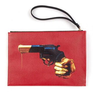 Seletti Toiletpaper pouch bag Revolver - Buy now on ShopDecor - Discover the best products by TOILETPAPER HOME design