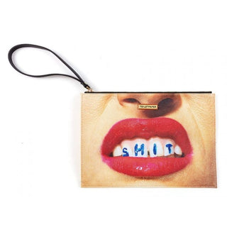 Seletti Toiletpaper Pouch Bag Shit - Buy now on ShopDecor - Discover the best products by TOILETPAPER HOME design