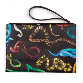 Seletti Toiletpaper Pouch Bag Snakes - Buy now on ShopDecor - Discover the best products by TOILETPAPER HOME design