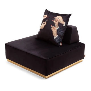 Seletti Toiletpaper maxi cushion for backrest 70x70 cm - 27.56x27.56 in - Buy now on ShopDecor - Discover the best products by TOILETPAPER HOME design