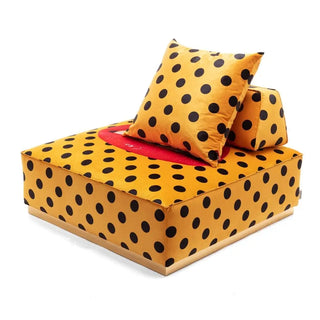 Seletti Toiletpaper maxi cushion for backrest 70x70 cm - 27.56x27.56 in - Buy now on ShopDecor - Discover the best products by TOILETPAPER HOME design