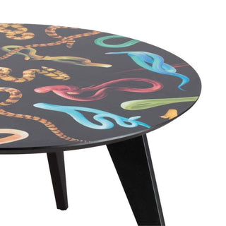 Seletti Toiletpaper Round Table Snakes diam. 135 cm. - Buy now on ShopDecor - Discover the best products by TOILETPAPER HOME design