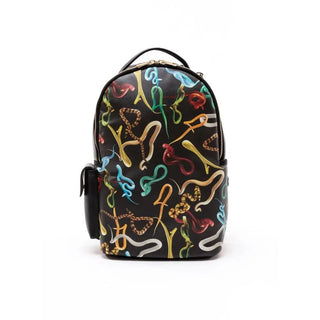 Seletti Toiletpaper Travel Kit rucksack Snakes Black - Buy now on ShopDecor - Discover the best products by TOILETPAPER HOME design
