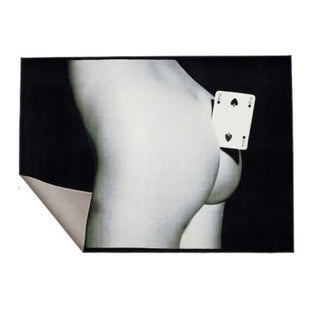 Seletti Toiletpaper rectangular rug Two of Spades - Buy now on ShopDecor - Discover the best products by TOILETPAPER HOME design