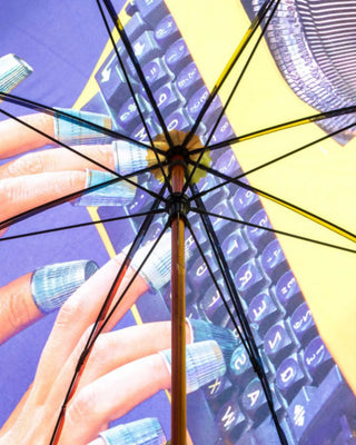 Seletti Toiletpaper umbrella typewriter - Buy now on ShopDecor - Discover the best products by TOILETPAPER HOME design