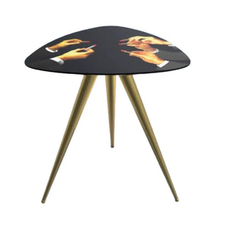 Seletti Toiletpaper side table Lipsticks Black - Buy now on ShopDecor - Discover the best products by TOILETPAPER HOME design