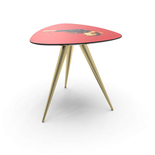 Seletti Toiletpaper Side Table Revolver - Buy now on ShopDecor - Discover the best products by TOILETPAPER HOME design